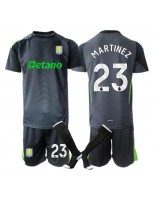 Aston Villa Emiliano Martinez #23 Maalivahdin Kotipaita Lasten 2025-26 Lyhythihainen (+ shortsit)